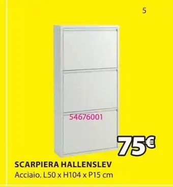 JYSK Scarpiera hallenslev offerta