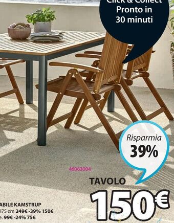 JYSK Tavolo offerta