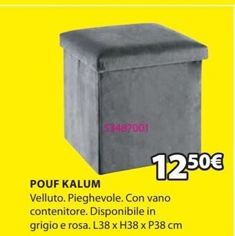 JYSK Pouf kalum offerta