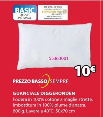 JYSK Guanciale diggeronden offerta