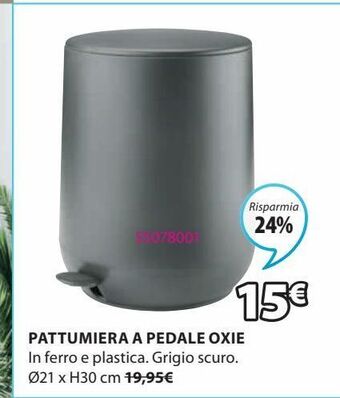 JYSK Pattumiera a pedale oxie offerta