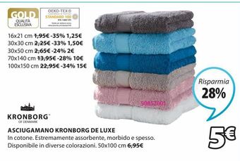 JYSK Asciugamano kronborg de luxe offerta