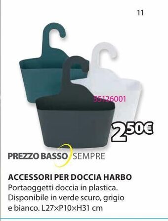 JYSK Accessori per doccia harbo offerta