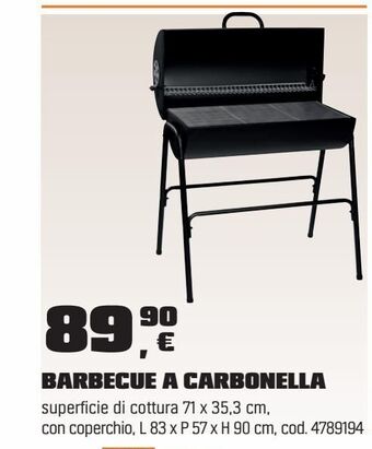 OBI Barbecue a carbonella offerta