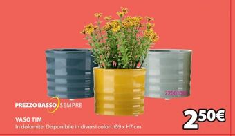 JYSK Vaso tim offerta