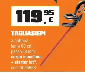 OBI Tagliasiepi offerta
