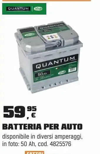 OBI Batteria per auto offerta