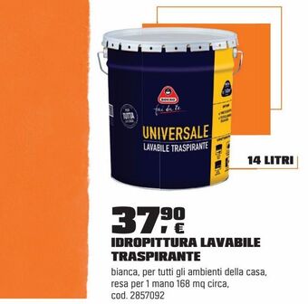 OBI Idropittura lavabile traspirante offerta