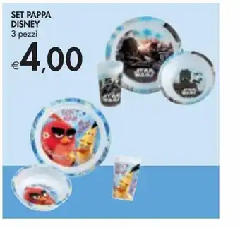 Bennet Set pappa disney 3 pezzi offerta