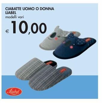 Bennet Ciabatte uomo o donna liabel offerta