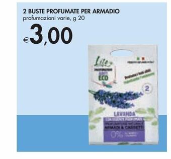 Bennet 2 buste profumate per armadio offerta