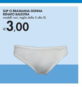 Bennet Slip o brasiliana donna renato balestra offerta