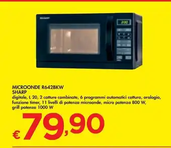 Bennet Microonde sharp r642bkw offerta