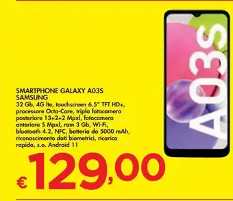 Bennet Smartphone galaxy a035 samsung offerta