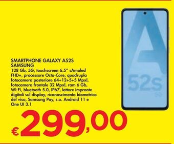Bennet Smartphone galaxy a52s samsung offerta