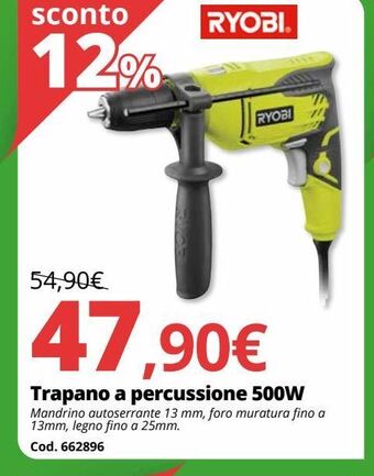 Brico Io Trapano a percussione 500w offerta
