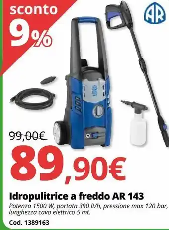 Brico Io Idropulitrice ar 143 offerta