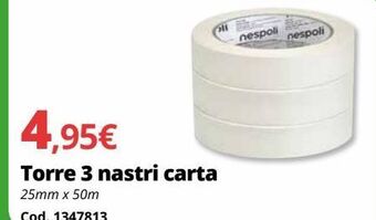 Brico Io Torre 3 nastri carta offerta