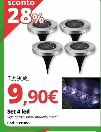Set 4 led