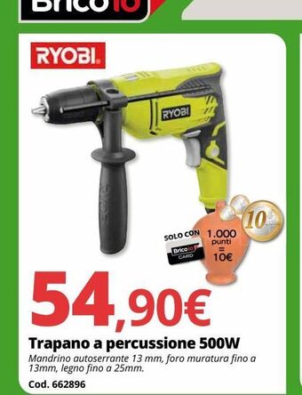 Trapano a percussione 500w