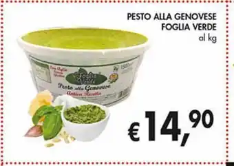 Pesto alla genovese foglia verde