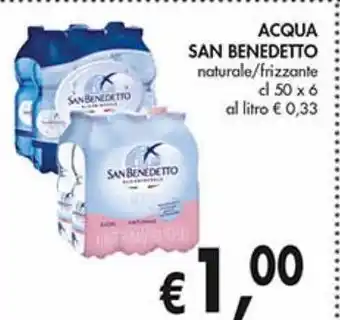 Acqua san benedetto