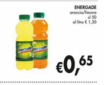 Energade arancia/limone cl 50