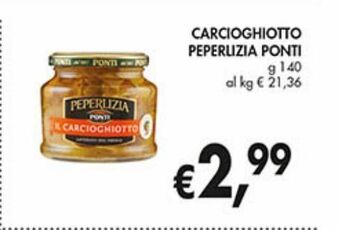 Supermercato Coal Carcioghiotto peperlizia ponti g 140 offerta