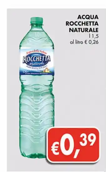 Acqua rocchetta naturale l 1.5