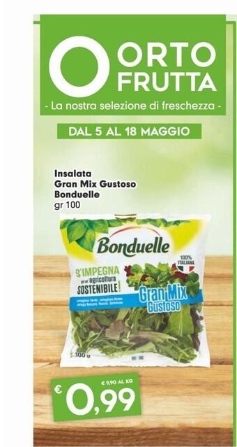 DeSpar Express Insalata gran mix gustoso bonduelle gr 100 offerta