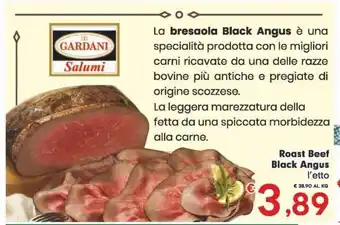 DeSpar Express Roast beef black angus l'etto offerta