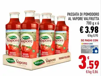 Conad City Passata di pomodoro valfrutta offerta