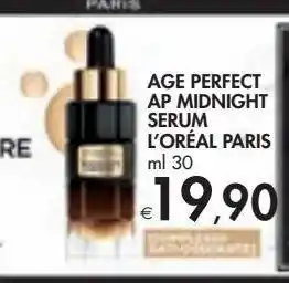 Bennet Age perfect ap midnight serum l'oreal paris ml 30 offerta