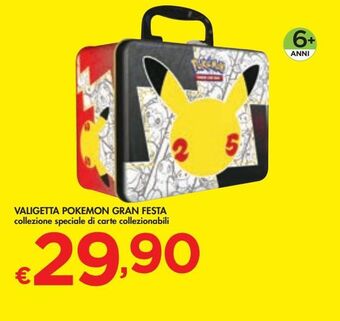 Bennet Valigetta pokemon gran festa offerta