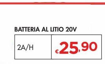 Bennet Batteria al litio 20v offerta