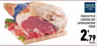 Conad City Prosciutto di carpegna dop conad offerta