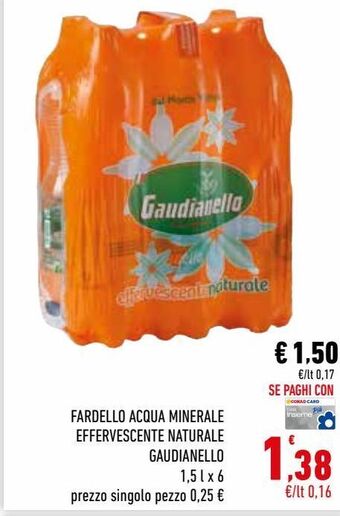 Conad City Fardello acqua gaudianello offerta