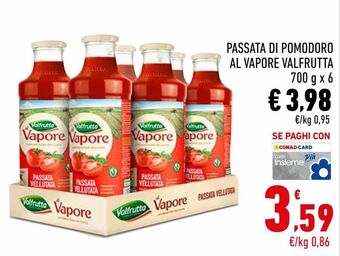 Conad City Passata di pomodoro valfrutta offerta