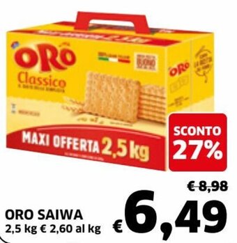 Oro Saiwa 2,5 kg
