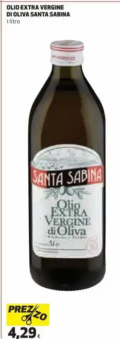 Coop Olio extra vergine di oliva santa sabina offerta