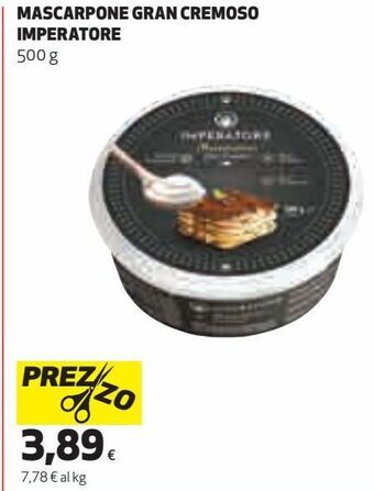 Coop Mascarpone gran cremoso imperatore offerta