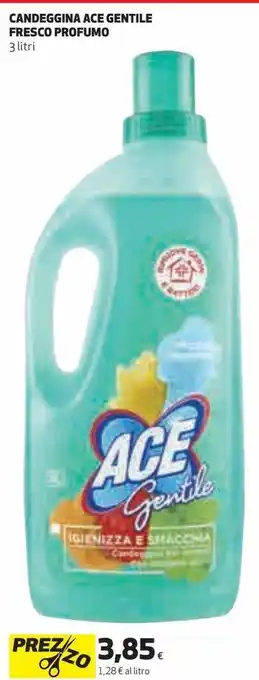 Coop Candeggina ace gentile fresco profumo offerta