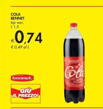 Bennet Cola bennet tipi vari l 1.5 offerta