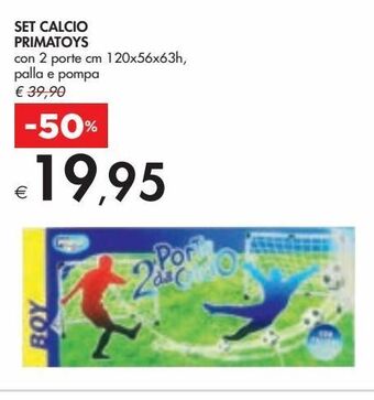 Bennet Set calcio primatoys offerta
