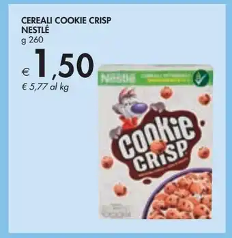 Bennet Cereali cookie crisp nestlé g 260 offerta