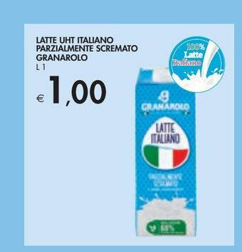 Bennet Latte uht parzialmente scremato granarolo l 1 offerta