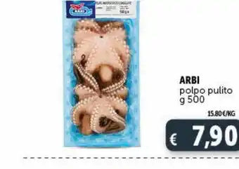 Deco Superstore Polpo pulito g 500 arbi offerta