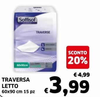 Traversa Letto 60x90 cm 15 pz