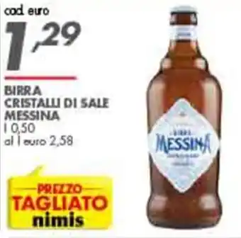 Messina Birra Cristalli di Sale 0,50 L