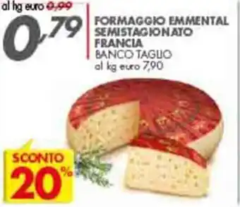 Italmark Francia Formaggio Emmental Semistagionato offerta